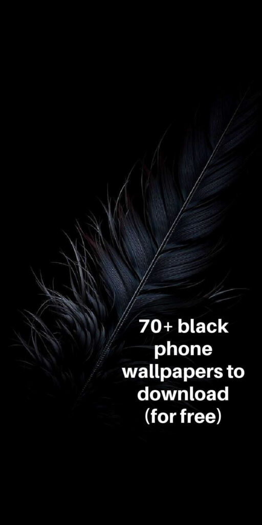 Free Black iPhone Wallpapers | 70+ Beautiful Options