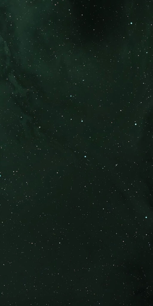 Cosmic Green Aesthetic: Dark Space Wallpapers
