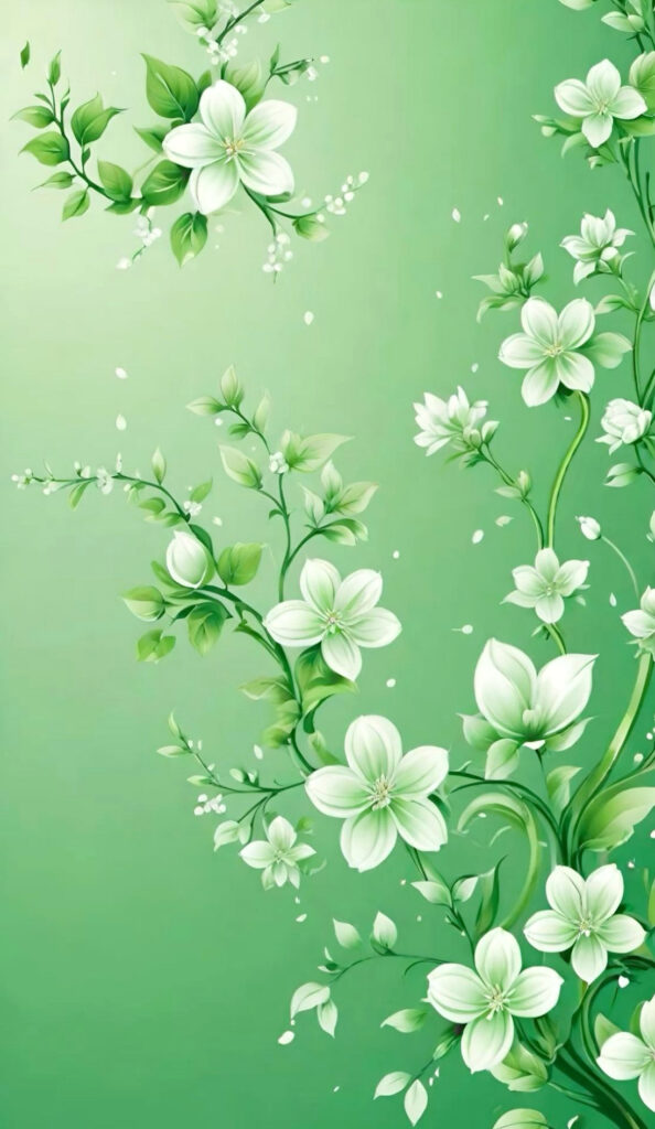 Elevate Your Space with Green Wallpaper Inspiration