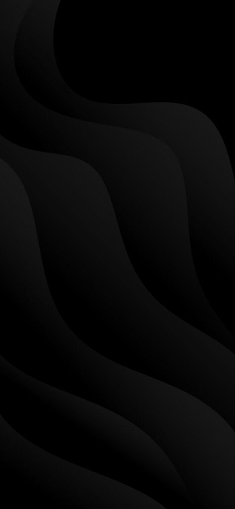 Dramatic Black Waves