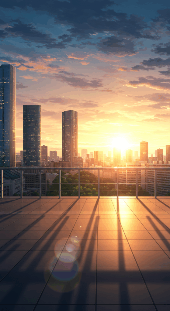 Anime Cityscapes for Your Phone Wallpaper