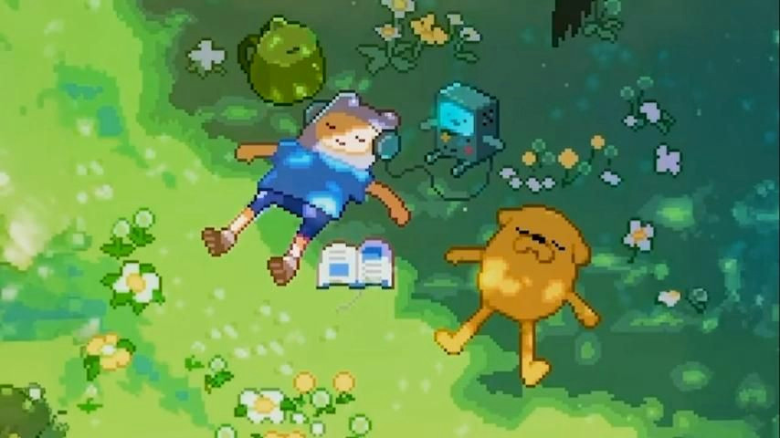 Relaxing Pixel Adventures with Finn & Jake