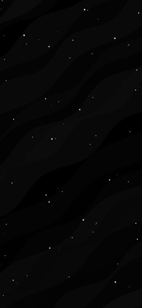 Dramatic Starry Night Sky