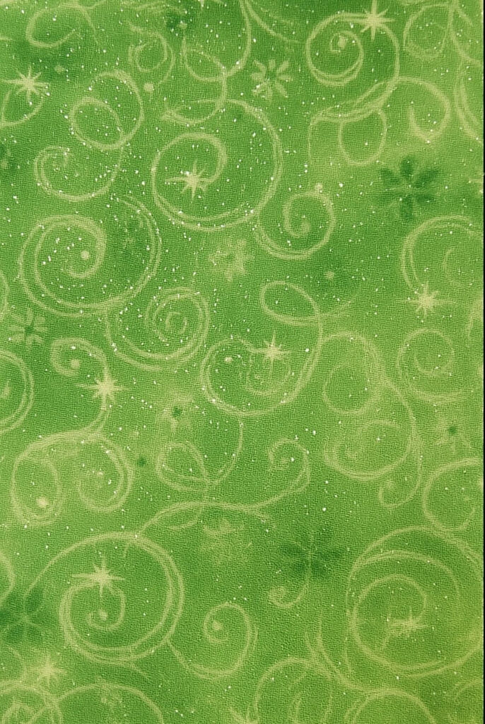 Unlock Whimsical Vibes with This Swirly Green iPhone Wallpaper