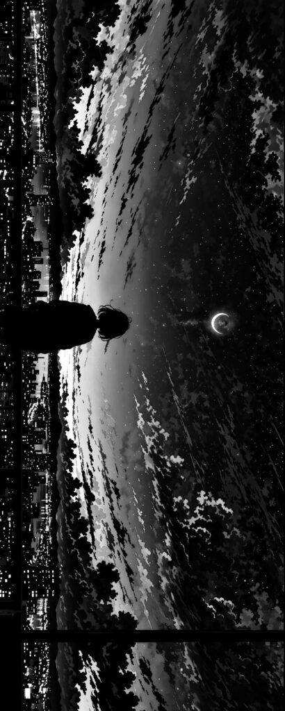 The Mysterious Dark Loner: Anime Girl Edition