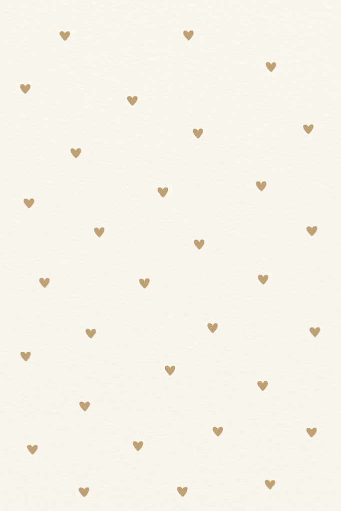 Cozy Beige Heart Minimal Phone Wallpapers to Download